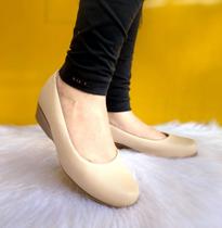 Sapato Feminino Ortopédico Original Modare Ultraconforto trabalho macio Anabela plataforma