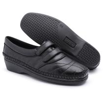 Sapato Feminino Ortopédico Preto (JO8203) Sapato Feminino Ortopédico Preto (JO8203)