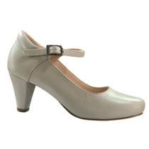 Sapato Feminino para Dança Marfim Salto 7
