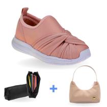 Sapato Feminino Para Esportes Tam 23-34 Com Estojo e Bolsa
