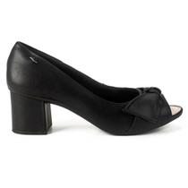 Sapato Feminino Peep Toe Preto Dakota DA041-0010