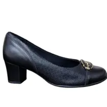 Sapato Feminino PICCADILLY joanete Salto bloco 110183 Sapato Feminino PICCADILLY joanete Salto bloco 110183