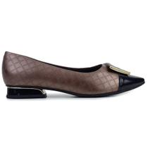 Sapato Feminino Piccadilly Maxi Marrom - 7903