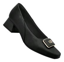 Sapato Feminino Piccadilly Preto 160057-3