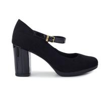 Sapato Feminino Piccadilly Salto Alto Preto - 130211 Sapato Feminino Piccadilly Salto Alto Preto - 130211