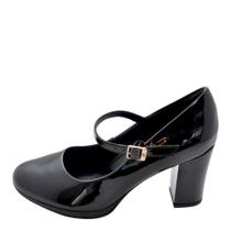 Sapato Feminino Piccadilly Salto Alto REF: 130211 VERNIZ Sapato Feminino Piccadilly Salto Alto REF: 130211 VERNIZ