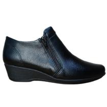 Sapato feminino piccadilly salto anabela 143236 Sapato feminino piccadilly salto anabela 143236