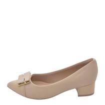 Sapato Feminino Piccadilly Salto Baixo REF: 739104 NAPA STRETCH SOFT