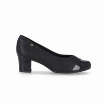 Sapato Feminino Piccadilly Scarpin Salto Bloco Médio Confort