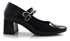 Sapato Feminino Ramarim Boneca Salto Bloco 24-17102