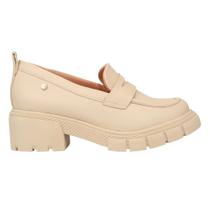 Sapato Feminino Ramarim Mocassim Plus Creme - 2312121