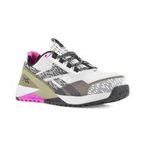 Sapato feminino Reebok Work RB383 Nano X1 Adventure cinza tamanho 5