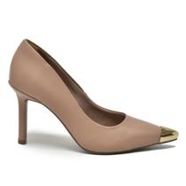 Sapato Feminino Salto Alto Fino Via Marte Marrom