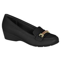 Sapato Feminino Salto Baixo Anabela Modare Ultraconforto Sapato Feminino Salto Baixo Anabela Modare Ultraconforto