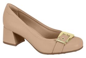 Sapato Feminino Salto Baixo Bloco Fivela Modare Ultraconforto 737311