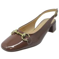 Sapato Feminino Salto Baixo Conforto Moderno Sua Cia