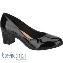 Sapato Feminino Salto Baixo Grosso Beira Rio Conforto Ref. 4777409