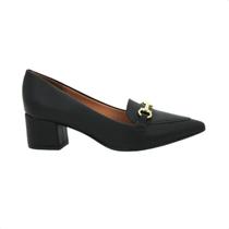 Sapato Feminino Salto Baixo Grosso Vizzano Preto Sapato Feminino Salto Baixo Grosso Vizzano Preto
