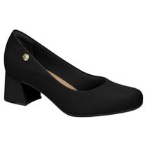 Sapato Feminino Salto Bloco Preto Modare 7373.100 Sapato Feminino Salto Bloco Preto Modare 7373.100