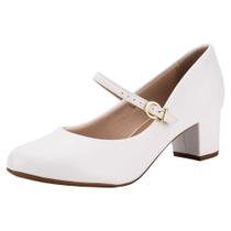 Sapato feminino salto grosso beira rio 4777475