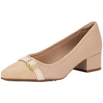 Sapato feminino salto grosso modare 7340134 Sapato feminino salto grosso modare 7340134