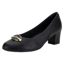 Sapato feminino salto grosso piccadilly 110183