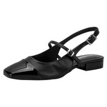 Sapato feminino salto grosso via marte 160003