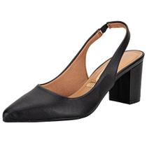 Sapato feminino salto grosso vizzano 1290503