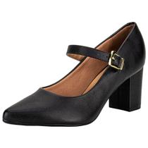 Sapato feminino salto grosso vizzano 1290532 Sapato feminino salto grosso vizzano 1290532