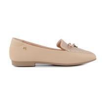 Sapato Feminino Santinelli Mocassim Saara Nude - 152601123 Sapato Feminino Santinelli Mocassim Saara Nude - 152601123