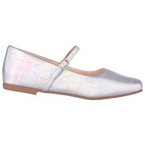 Sapato Feminino Sapatilha Mary Jane Boneca Bico Quadrado Confortável Casual.