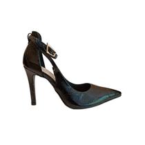 Sapato Feminino Scarpin Bebecê Preto Salto Fino T9430-251