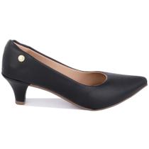 Sapato Feminino Scarpin Bico Fino Salto Fino Napa Macio elegante Luxo Dia a Dia - Lizeshoes