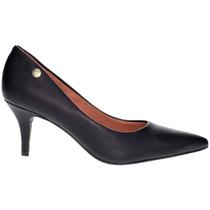 Sapato Feminino Scarpin Casual com Salto Médio Vizzano Clássico Bico Fino Confortável Adulto