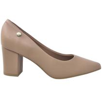 Sapato Feminino Scarpin Casual Dia a Dia Passeio Trabalho Salto Médio Bico Fino Conforto Vizzano 1290.500