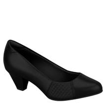 Sapato Feminino Scarpin Salto Baixo Grosso Modare 7005.647