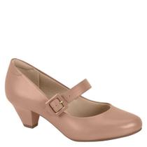 Sapato Feminino Scarpin Salto Baixo Grosso Modare 7005.668