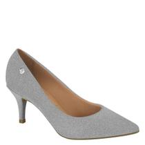 Sapato Feminino Scarpin Salto Baixo Vizzano Glitter 1185.702