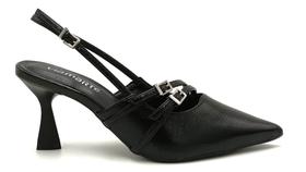 Sapato Feminino Scarpin Slingback Via Marte 145-005-01 Sapato Feminino Scarpin Slingback Via Marte 145-005-01