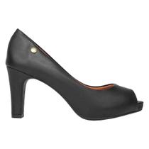 Sapato Feminino Scarpin Vizzano Classico Peep Toe 1840300