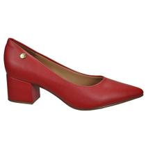 Sapato Feminino Scarpin Vizzano Salto Robusto 1220315 7286