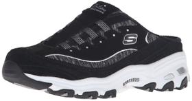 Sapato feminino Skechers Sport d'Lites Resilient Slip-On Mule preto/branco Sapato feminino Skechers Sport d'Lites Resilient Slip-On Mule preto/branco