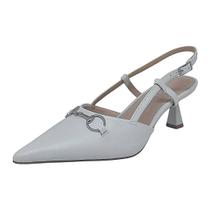 Sapato Feminino Slingback Elegante Prático Couro Lia Line Sapato Feminino Slingback Elegante Prático Couro Lia Line