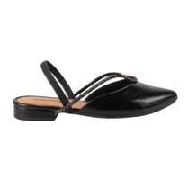 Sapato feminino slingback mississipi preto - Sapato feminino slingback mississipi preto -