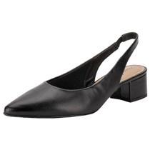 Sapato Feminino Slingback Salto Baixo Social Macio Beira Rio Sapato Feminino Slingback Salto Baixo Social Macio Beira Rio