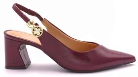 Sapato Feminino Slingback Salto Médio Ramarim 26-16132 Sapato Feminino Slingback Salto Médio Ramarim 26-16132