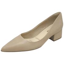 Sapato Feminino Social Conforto Salto Bloco Elegante Bebecê