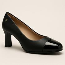 Sapato Feminino Softli Boneca Salto 6 Cms Linha Conforto