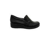 Sapato Feminino Urbano Moderno Couro Salto Anabela Original Ref: 23-93402 Sapato Feminino Urbano Moderno Couro Salto Anabela Original Ref: 23-93402