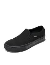 Sapato feminino Vans Asher Slip-On preto/preto tamanho 6,5 Sapato feminino Vans Asher Slip-On preto/preto tamanho 6,5